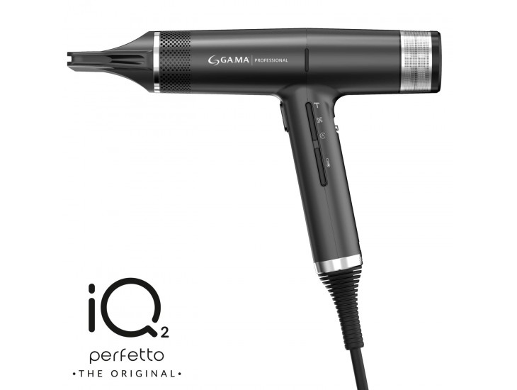 Фен Ga.Ma IQ2 Perfetto Black (PH6075.BK.MOD) купить в интернет-магазине ...